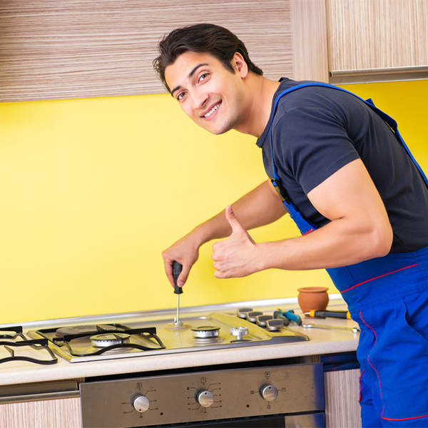 can you provide references from satisfied stove repair customers in Geneseo KS